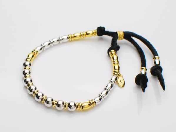 .Dichromatic Beads Bracelet.