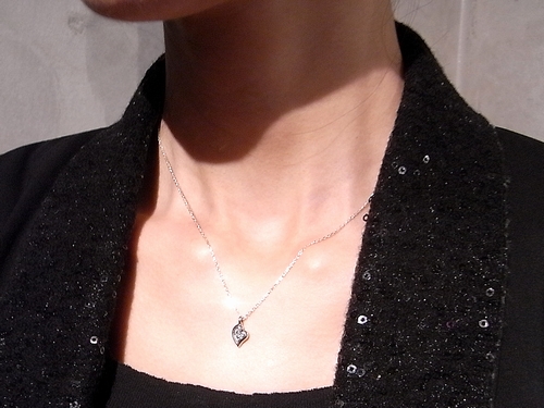 ペアにもギフトにも プエルタのダイヤモンドネックレス Defi デフィー 福岡のシルバーアクセサリー ジュエリーショップ 通販