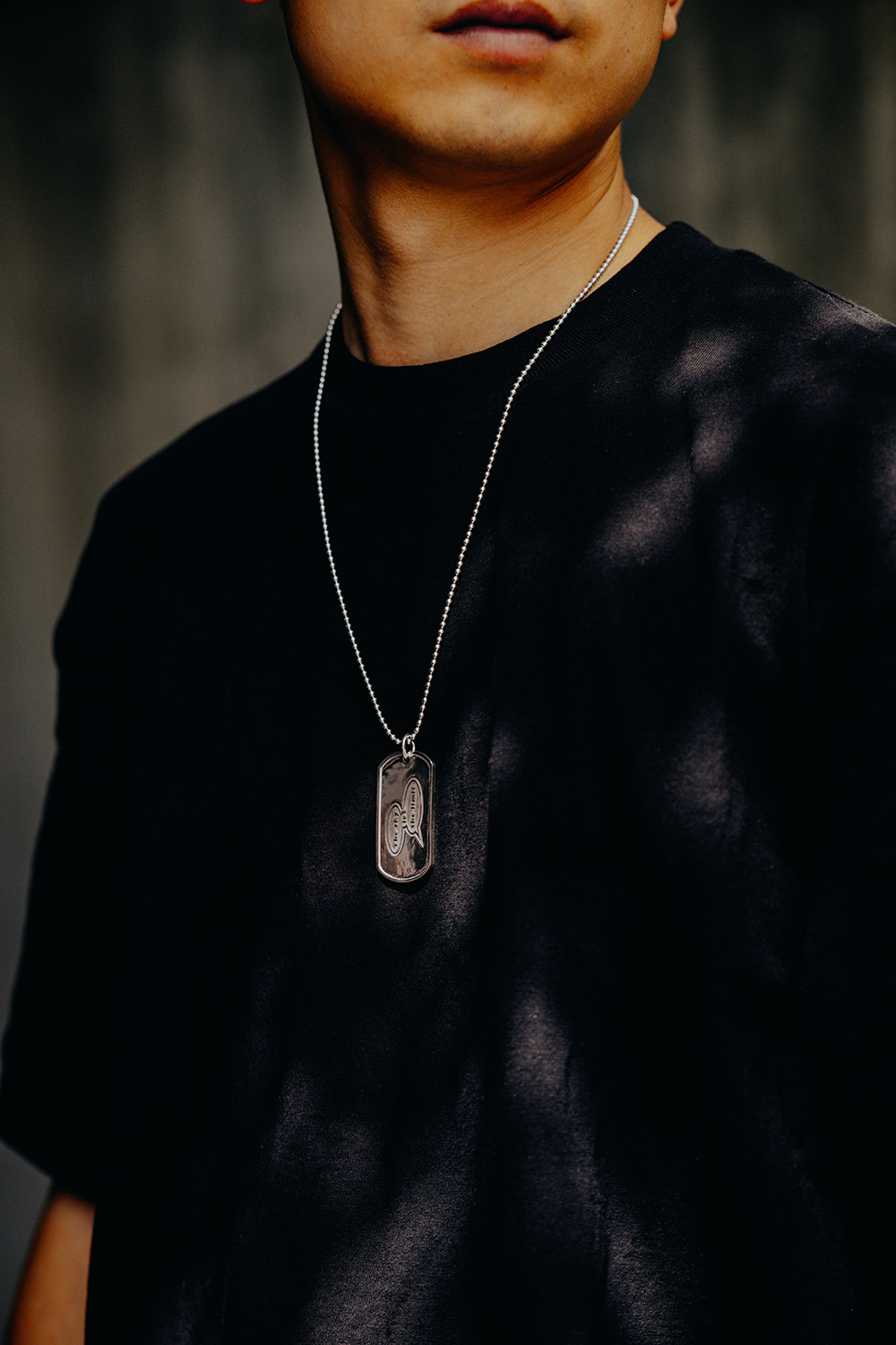 シルバー925ドッグタグ The sky is the limit/DEFi MEANINGFUL CUSTOM