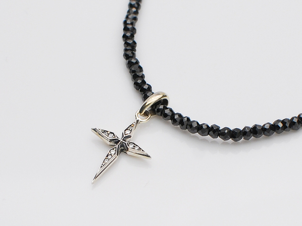 DIANA CROSS CHARM/SV