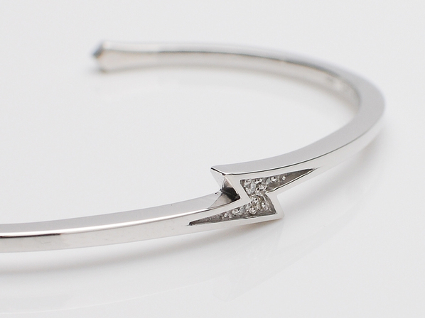 LOVE BRITZ BRACELET M/DIA/GARDEL（ガーデル） - DEFI - シルバー