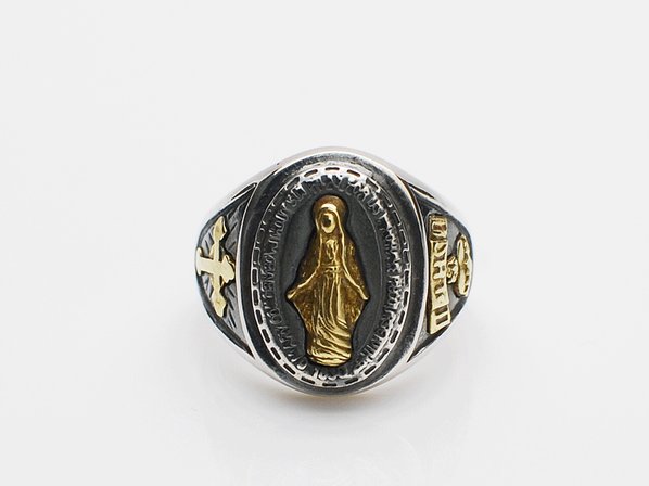 PRAYING MARY RING