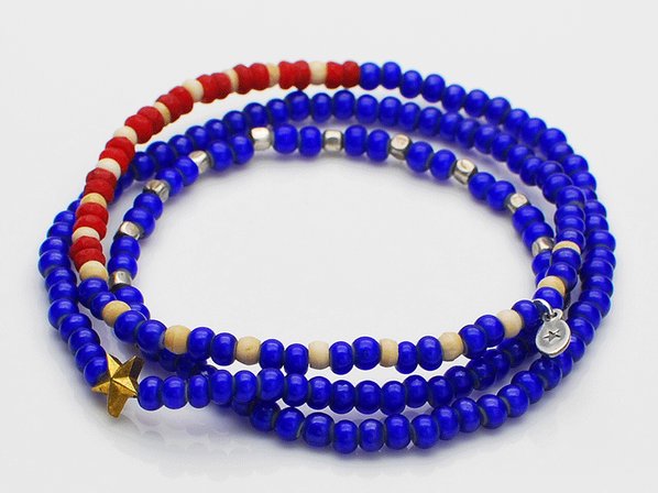 Vintage White Hearts-U.S.A-