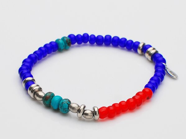 White Hearts Sunrise bracelet