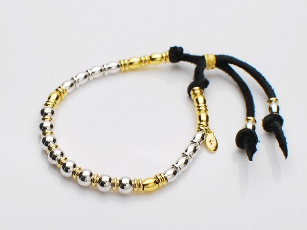 Dichromatic Beads Bracelet