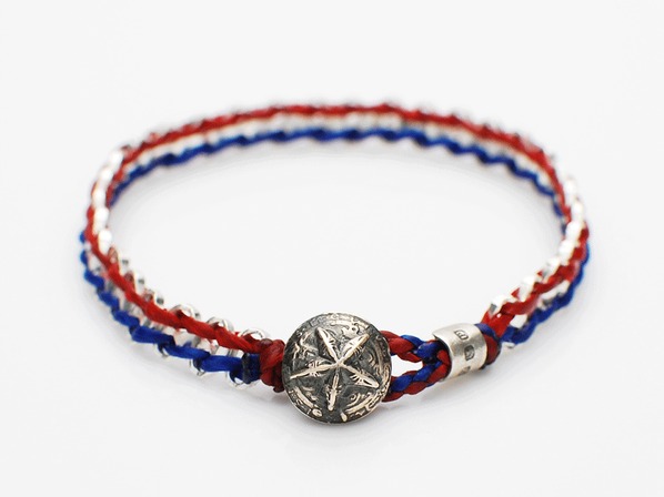 Anchor Chain Braid Bracelet-Tricolore-