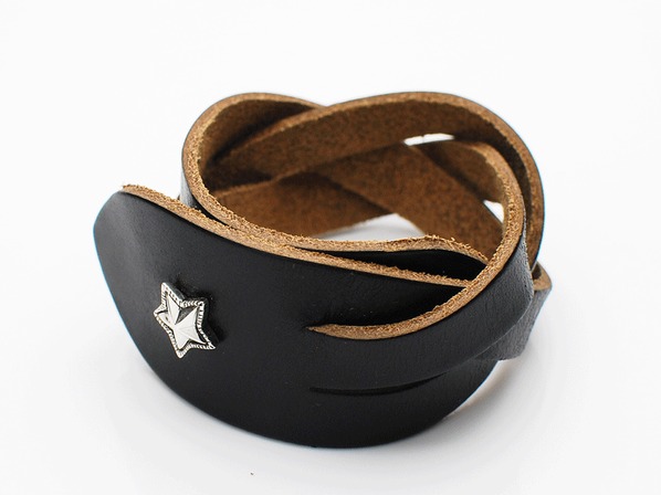Hybrid Star Leather Bracelet