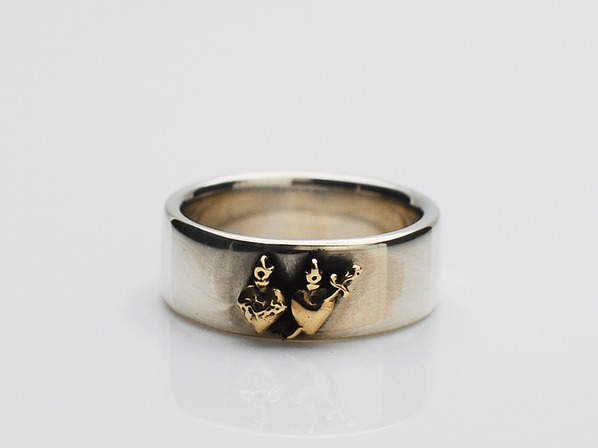 HEART RING-gold-