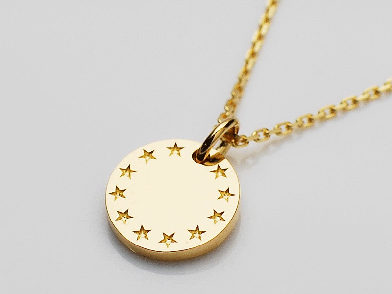 FEELING STAR NECKLACE/GARDEL（ガーデル） - DEFI - シルバー